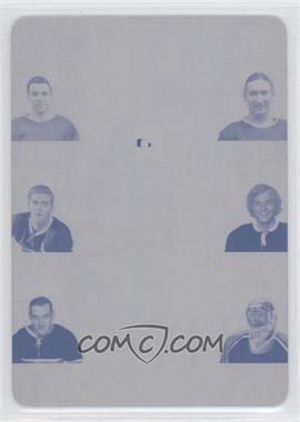 2014-15 In the Game Ultimate Memorabilia 14th Edition - Ultimate Legendary Sweaters 6 - Printing Plate Magenta #LS6-9 - Robert Fillion, Dutch Hiller, Maurice Richard, Guy Lafleur, Jacques Plante, Patrick Roy /1