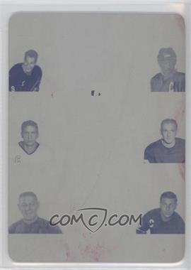 2014-15 In the Game Ultimate Memorabilia 14th Edition - Ultimate Legendary Sweaters 6 - Printing Plate Yellow #LS6-8 - Gordie Howe, Steve Yzerman, Ted Lindsay, Sid Abel, Terry Sawchuk, Alex Delvecchio /1