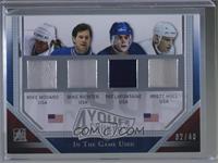 Mike Modano, Mike Richter, Pat LaFontaine, Brett Hull #/40