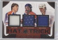 Jari Kurri, Glenn Anderson, Mike Bossy #/45