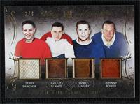 Terry Sawchuk, Jacques Plante, Harry Lumley, Johnny Bower #/4