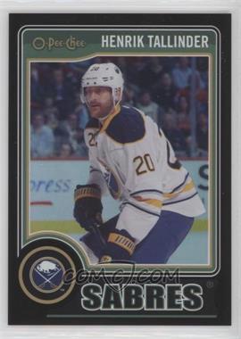 2014-15 O-Pee-Chee - [Base] - Black Rainbow #392 - Henrik Tallinder /100