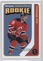 Marquee Rookie - Joe Whitney