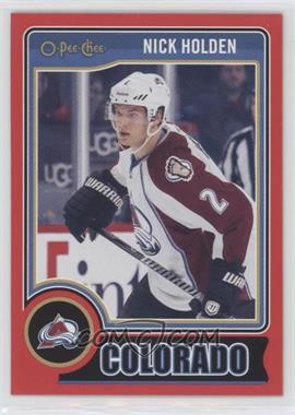 2014-15 O-Pee-Chee - [Base] - Wrapper Redemption Red Border #142 - Nick Holden