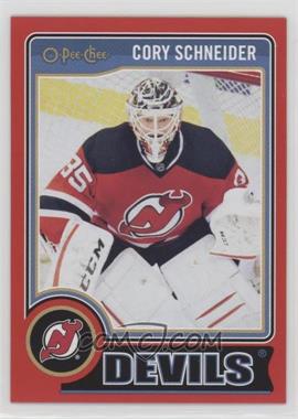 2014-15 O-Pee-Chee - [Base] - Wrapper Redemption Red Border #195 - Cory Schneider