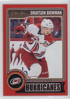 2014-15 O-Pee-Chee - [Base] - Wrapper Redemption Red Border #205 - Drayson Bowman