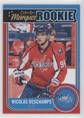 2014-15 O-Pee-Chee - [Base] - Wrapper Redemption Red Border #518 - Marquee Rookie - Nicolas Deschamps