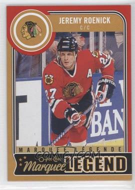 2014-15 O-Pee-Chee - [Base] - Wrapper Redemption Red Border #566 - Marquee Legend - Jeremy Roenick