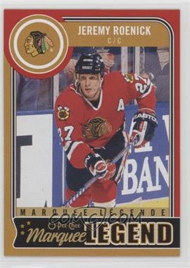 2014-15 O-Pee-Chee - [Base] - Wrapper Redemption Red Border #566 - Marquee Legend - Jeremy Roenick