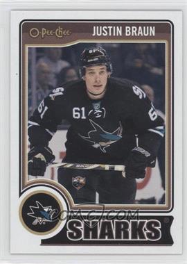 2014-15 O-Pee-Chee - [Base] #223 - Justin Braun