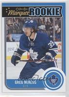 Marquee Rookie - Greg McKegg