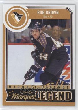 2014-15 O-Pee-Chee - [Base] #572 - Marquee Legend - Rob Brown