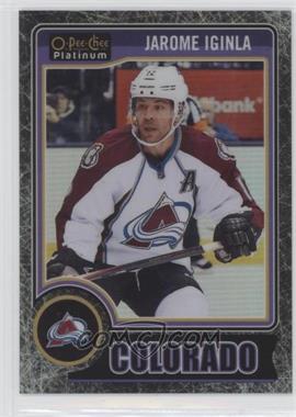 2014-15 O-Pee-Chee Platinum - [Base] - Black Ice #45 - Jarome Iginla /25