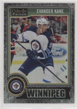 2014-15 O-Pee-Chee Platinum - [Base] - Black Ice #50 - Evander Kane /25