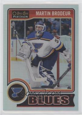 2014-15 O-Pee-Chee Platinum - [Base] - Rainbow #1 - Martin Brodeur