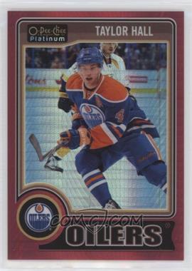 2014-15 O-Pee-Chee Platinum - [Base] - Red Prism #109 - Taylor Hall /135