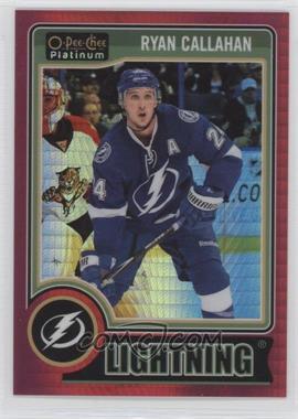 2014-15 O-Pee-Chee Platinum - [Base] - Red Prism #28 - Ryan Callahan /135