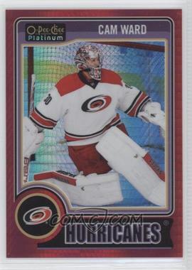 2014-15 O-Pee-Chee Platinum - [Base] - Red Prism #29 - Cam Ward /135