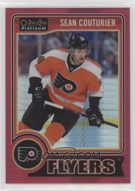 2014-15 O-Pee-Chee Platinum - [Base] - Red Prism #38 - Sean Couturier /135