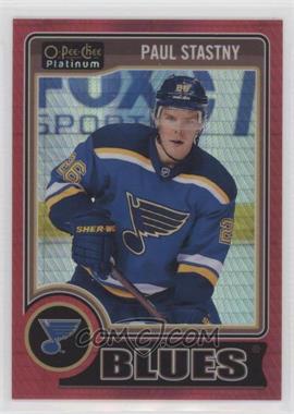 2014-15 O-Pee-Chee Platinum - [Base] - Red Prism #69 - Paul Stastny /135