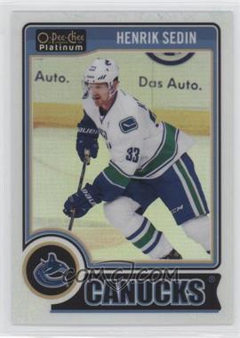 2014-15 O-Pee-Chee Platinum - [Base] - White Ice #70 - Henrik Sedin /199