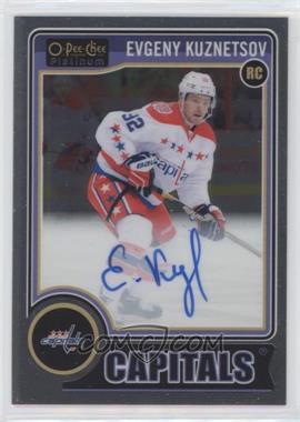 2014-15 O-Pee-Chee Platinum - Rookie Autographs #RA-10 - Evgeny Kuznetsov