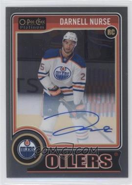 2014-15 O-Pee-Chee Platinum - Rookie Autographs #RA-11 - Darnell Nurse