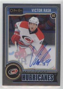 2014-15 O-Pee-Chee Platinum - Rookie Autographs #RA-22 - Victor Rask