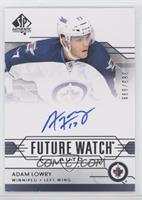 Future Watch Autographs - Adam Lowry #/999