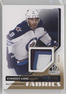 2014-15 SP Game Used - Authentic Fabrics - Patch #AF-EK - Evander Kane /35