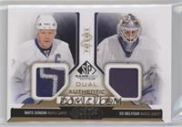 Mats Sundin, Ed Belfour #/25