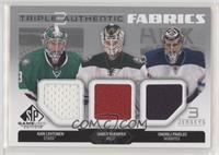 Kari Lehtonen, Darcy Kuemper, Ondrej Pavelec