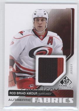 2014-15 SP Game Used - Authentic Fabrics #AF-BR - Rod Brind'Amour