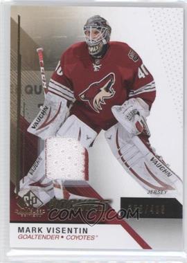 2014-15 SP Game Used - [Base] - Gold Jerseys #180 - Rookies - Mark Visentin /499