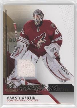 2014-15 SP Game Used - [Base] - Gold Jerseys #180 - Rookies - Mark Visentin /499