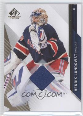 2014-15 SP Game Used - [Base] - Gold Jerseys #46 - Henrik Lundqvist