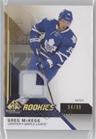 Rookies - Greg McKegg #/99