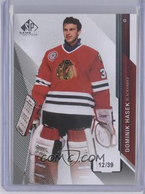 2014-15 SP Game Used - [Base] #30 - Dominik Hasek /39