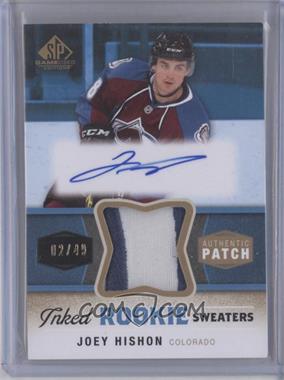 2014-15 SP Game Used - Inked Rookie Sweaters - Patch #IRS-JH - Joey Hishon /49