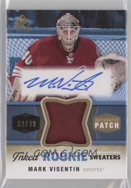 2014-15 SP Game Used - Inked Rookie Sweaters - Patch #IRS-MV - Mark Visentin /49