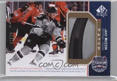 2014-15 SP Game Used - Stadium Series/Winter Classic Materials - Patch #SS-JM - Jake Muzzin /99