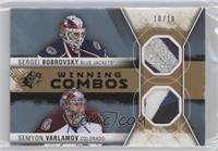 Sergei Bobrovsky, Semyon Varlamov #/10