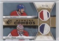 Carey Price, Max Pacioretty #/10