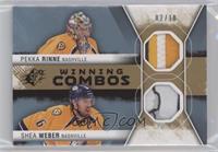 Pekka Rinne, Shea Weber #/10