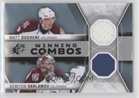 Semyon Varlamov, Matt Duchene