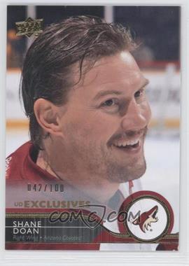 2014-15 Upper Deck - [Base] - UD Exclusives #9 - Shane Doan /100