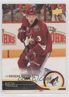 2014-15 Upper Deck - [Base] - UD High Gloss #261 - Keith Yandle /10