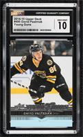 Young Guns - David Pastrnak [CGC 10 Gem Mint]