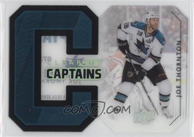 2014-15 Upper Deck - Clear Cut Captains #CCC-TH - Joe Thornton /100