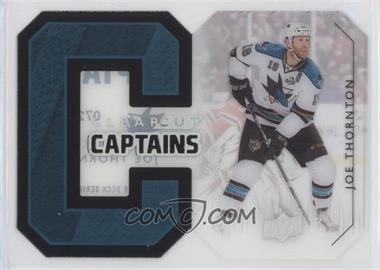 2014-15 Upper Deck - Clear Cut Captains #CCC-TH - Joe Thornton /100